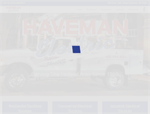 Tablet Screenshot of havemanelectric.com